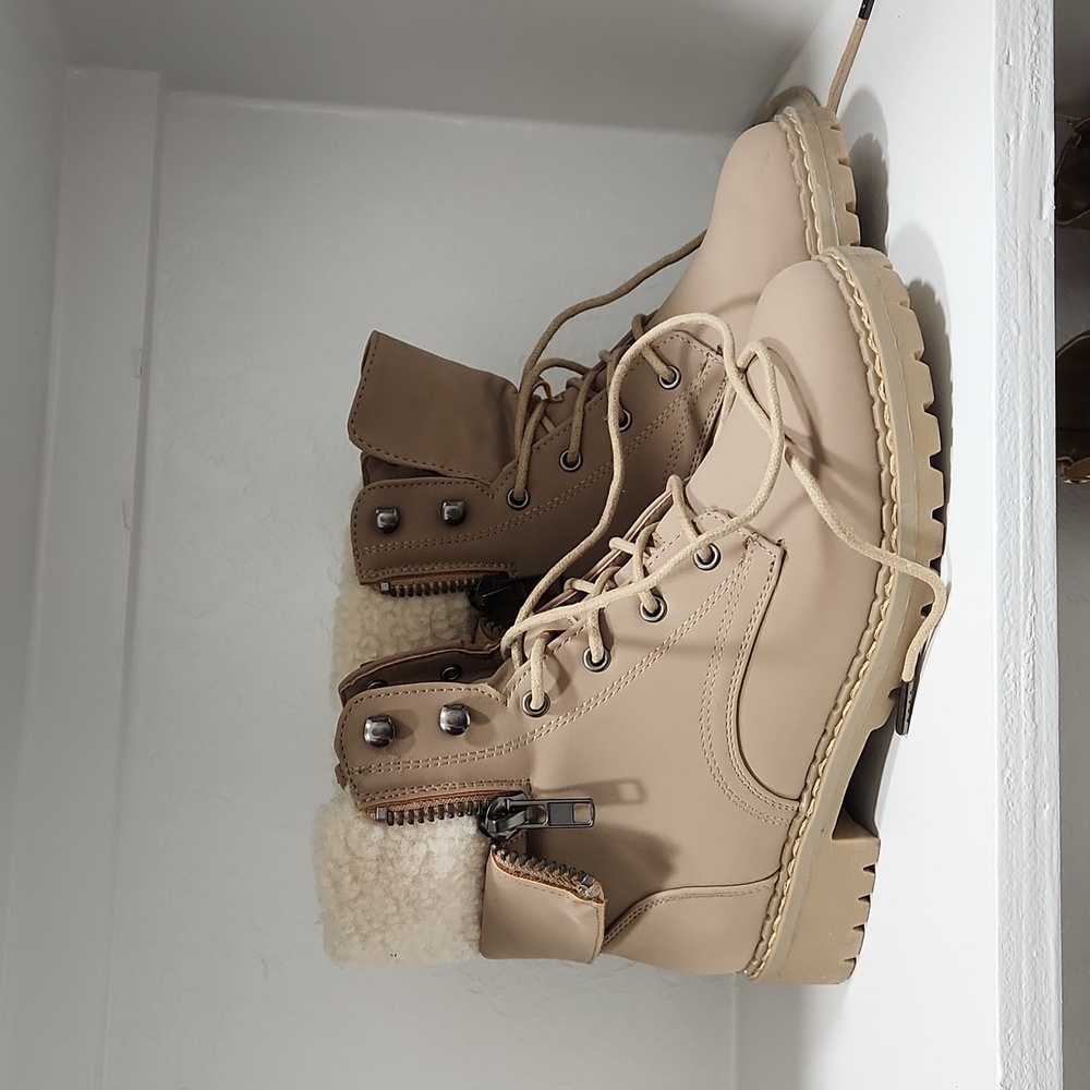 ShoeDazzle | Faux Fur Boots